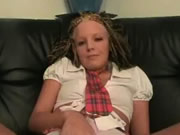 北歐女拍攝在前戲後享受口爆性愛